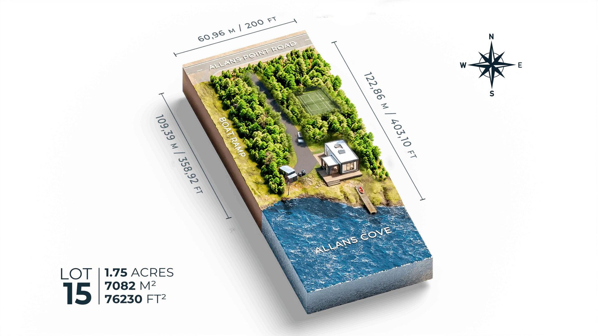 3D rendering of Modern